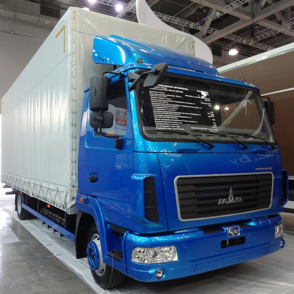 Бортовой грузовик МАЗ 4381C0-2520-025