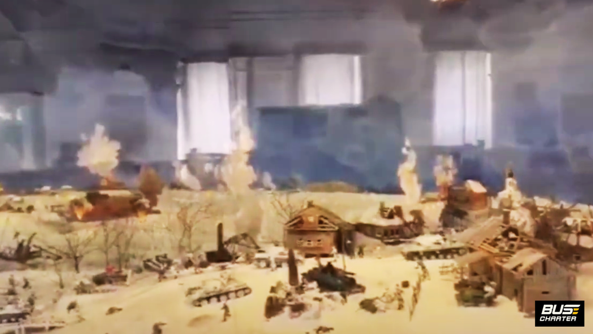 Мини-реконструкция в Музее г. Волоколамска, Маршруты воинской славы