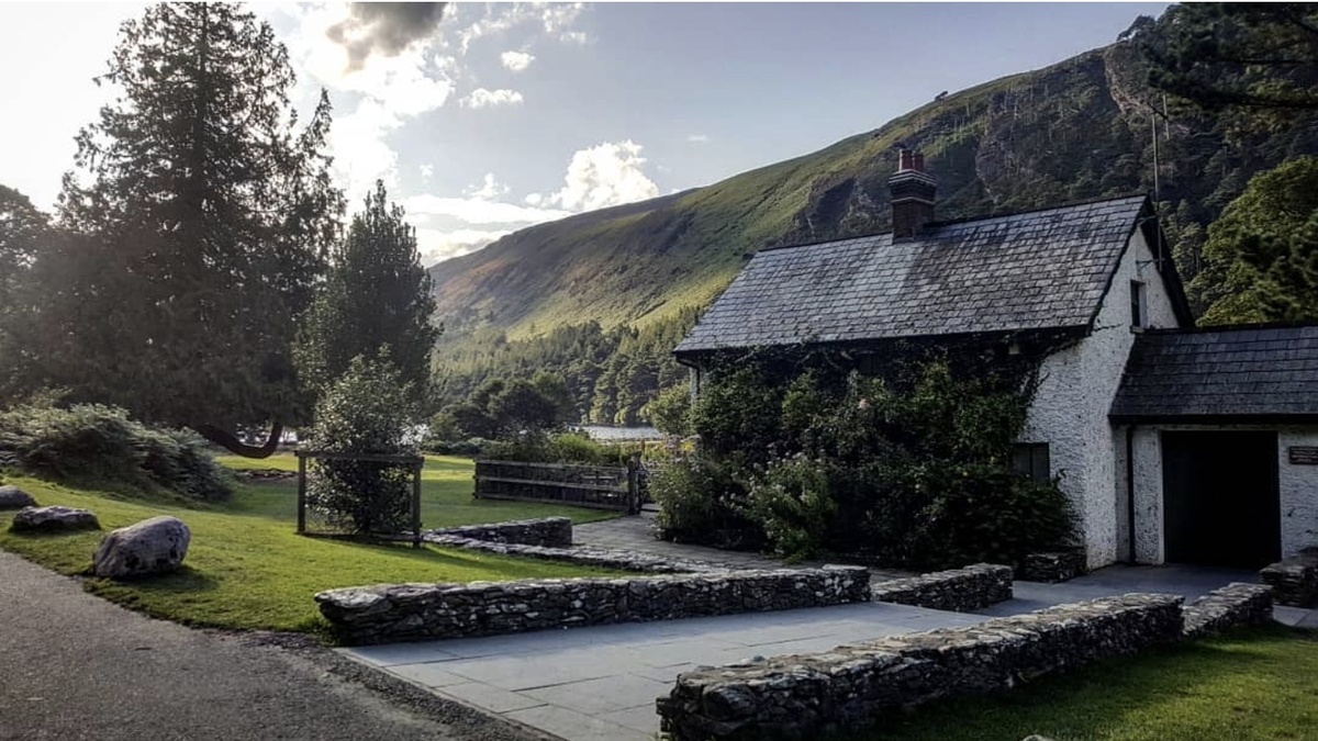 2019 год, из архива. Glendalough, Ireland 