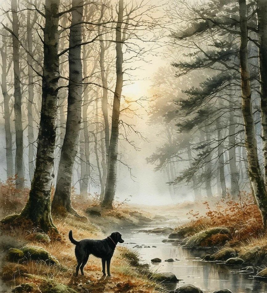 Ох, как большинство собак любят ездить на природу...