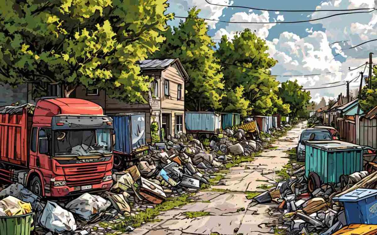    «Коммунальщик» взял контракт на вывоз мусора в Белгороде и Белгородском районе Иллюстрация: нейросеть «Шедеврум»