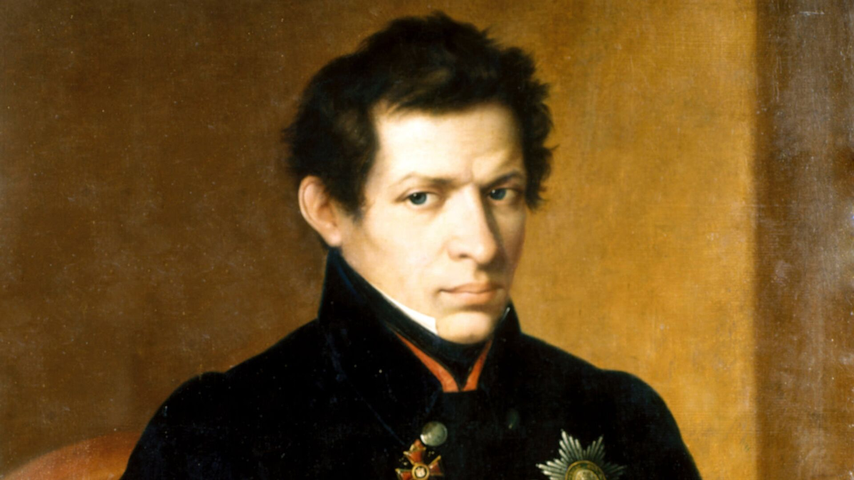 Портрет Николая Лобачевского кисти Л. Крюкова