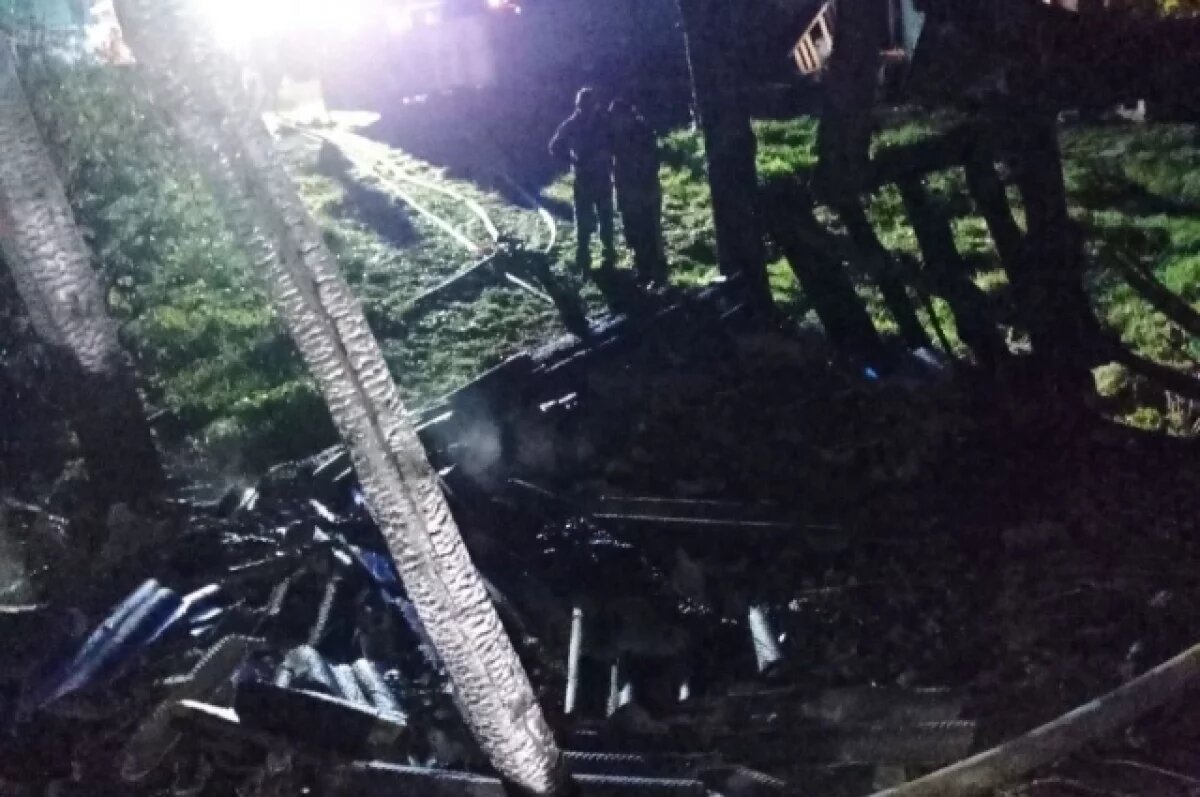    Мужчина скончался при пожаре в сарае в Чишминском районе Башкирии