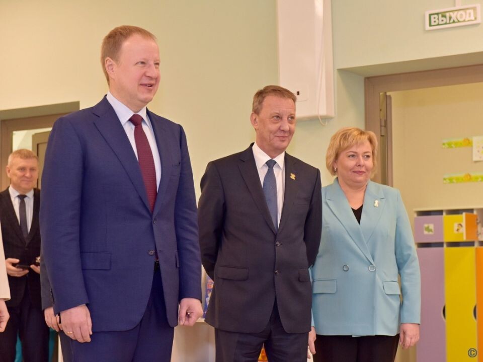    Открытие детского сада в микрорайоне "Дружный" в Барнауле. Источник: barnaul.org