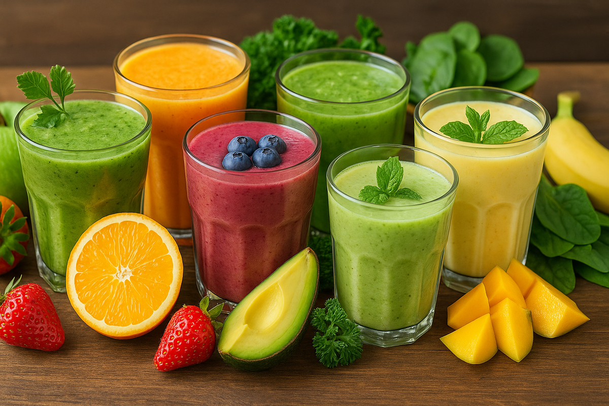 Смузи - вкусные рецепты.