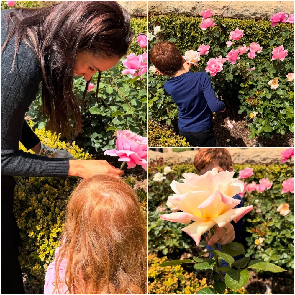 Меган Маркл с детьми