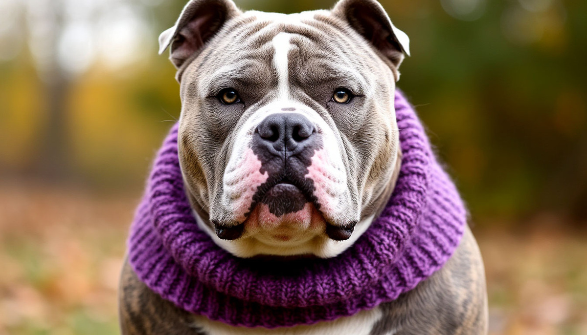 Американский булли вязка