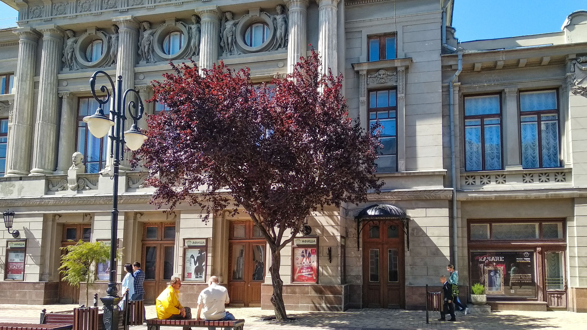 Улица Пушкина в Симферополе // Фото: Туристический портал Республики Крым, Кристина Безумнова