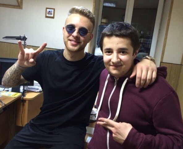 На фото я и Егор Крид