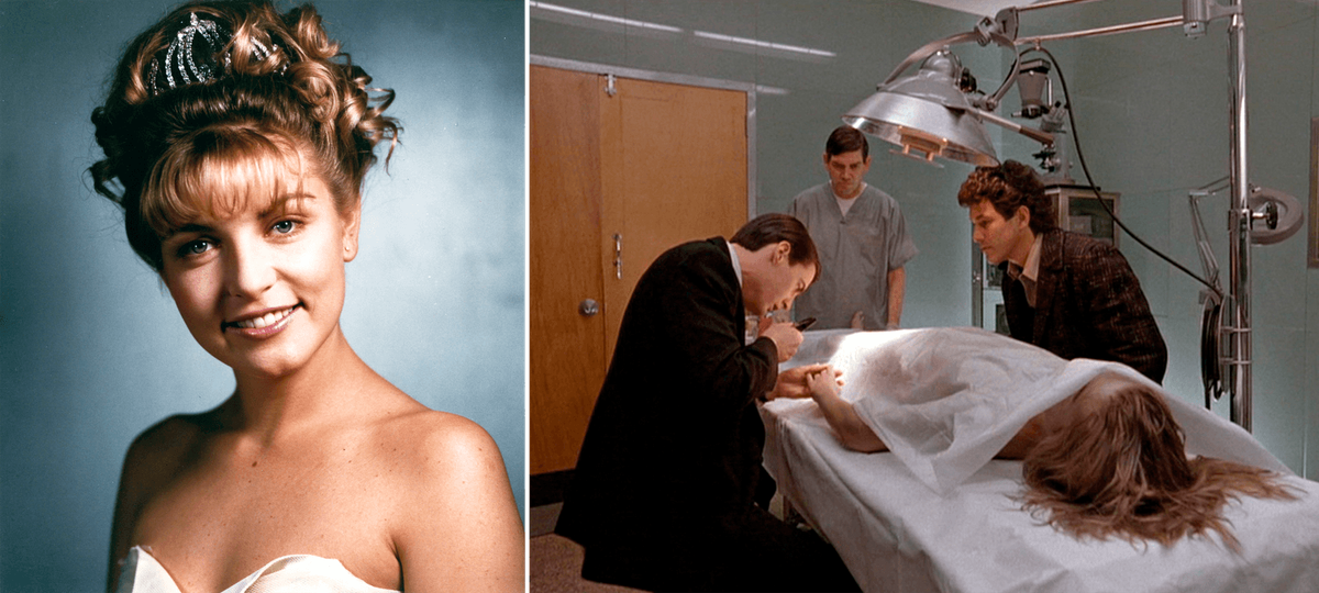 Лора Палмер, блистательная королева выпускного бала и жертва убийства.ABC Photo Archives/Disney/Getty Images.