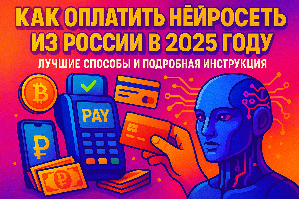 Как оплатить нейросеть из России в 2025 году: лучшие способы и подробная инструкция