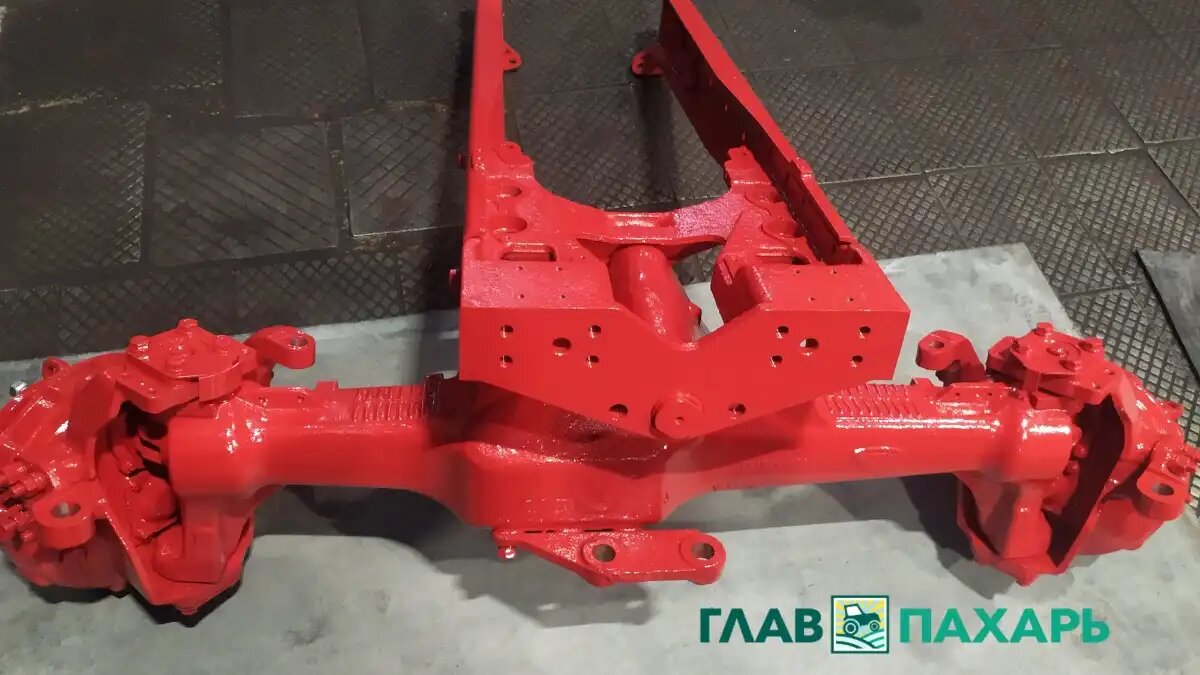 Фото: © Дмитрий Костюкевич / Glavpahar.ru Сборочное производство белорусской техники могут создать в Колумбии (на фото мост с полурамой для белорусских тракторов, иллюстративно)