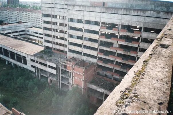 Фотографии заброшенной стройки на пр.Просвещения (взято с просторов интернета)