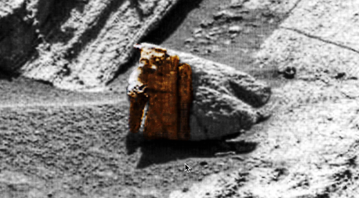 Скриншот: @ufosightingsdaily.com. Объект выделен цветом