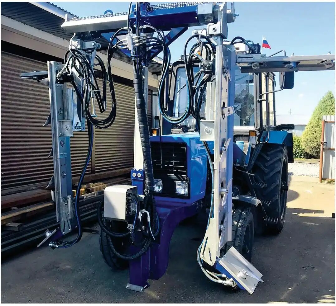 Оборудование для контурной обрезки садов и виноградников (источник: «Ростовский завод сельхозмашин» / Ассоциация «Росспецмаш»)