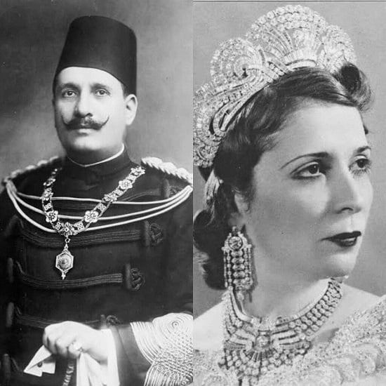 Король Фуад и королева Назли