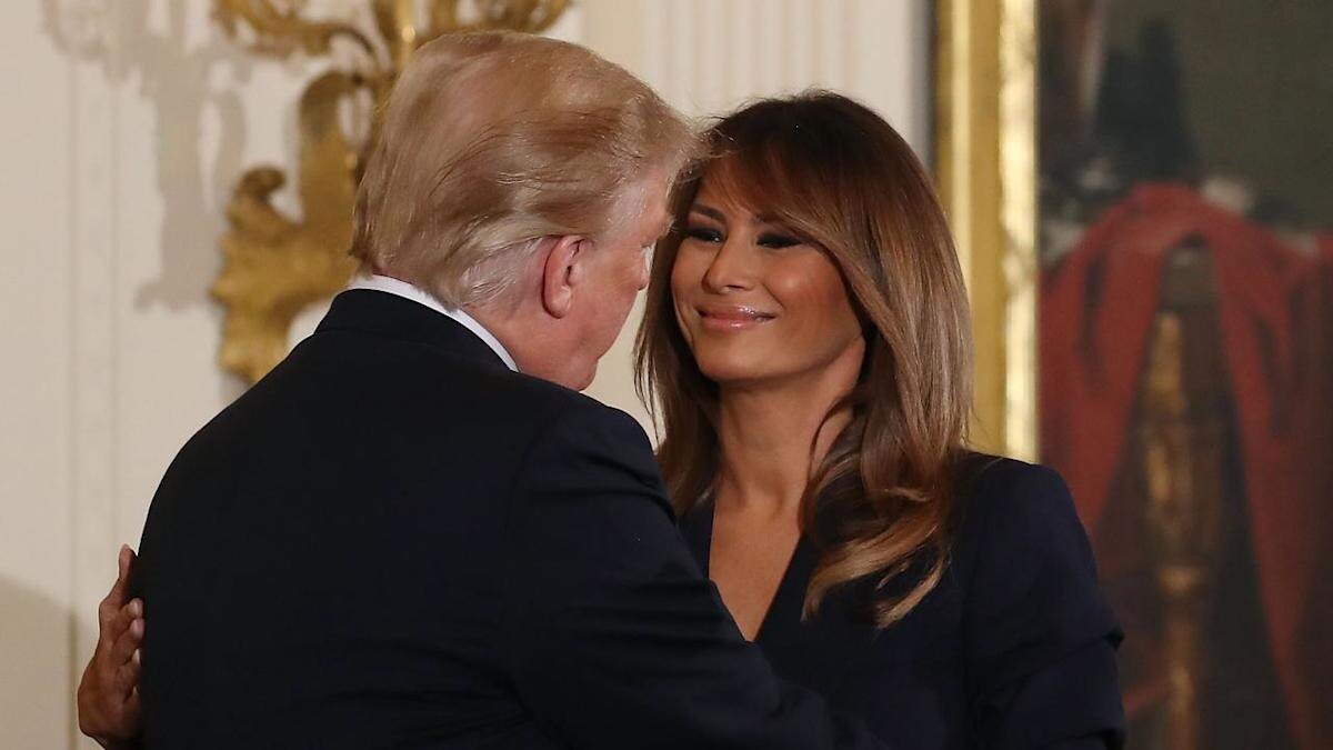 Дональд и Мелания Трамп