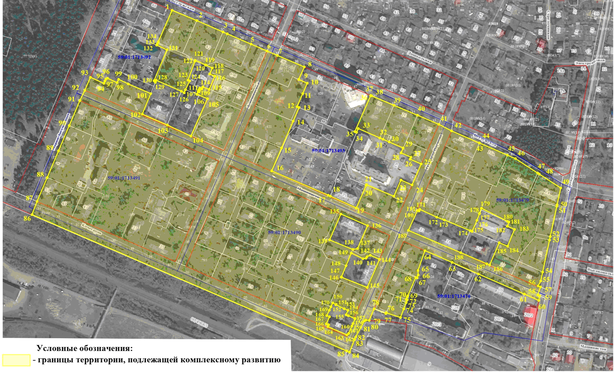    Границы КРТ / Министерство строительства Пермского края