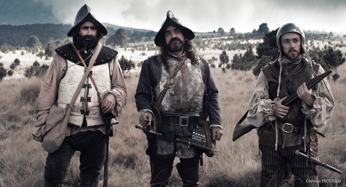 Конкистадоры в современном фильме.