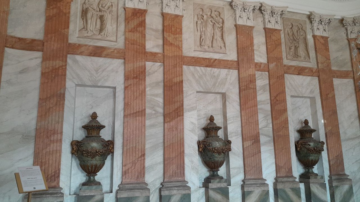 Парадные сени Дворец Шереметева Кусково