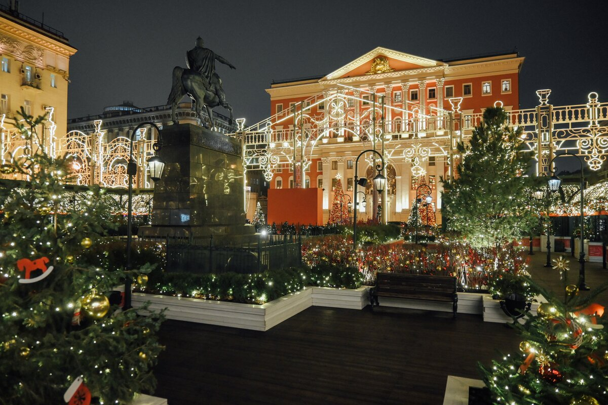 Новогодняя Москва