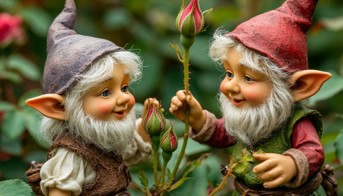 1 мая.  День пробуждения садовых гномов