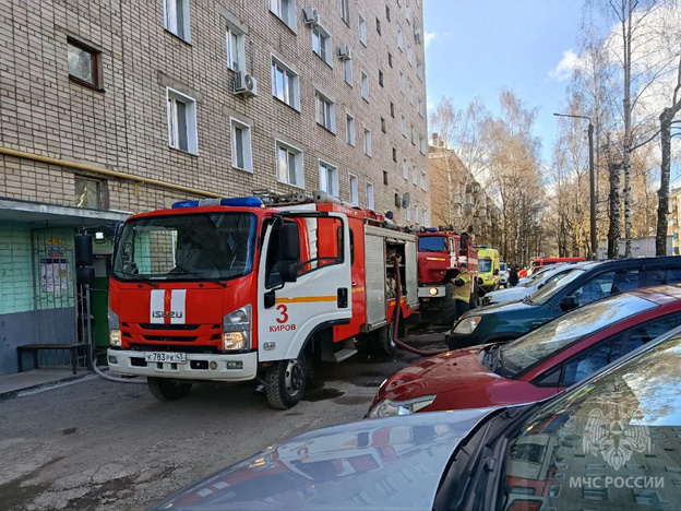   В Кирове в результате пожара погиб 38-летний мужчина