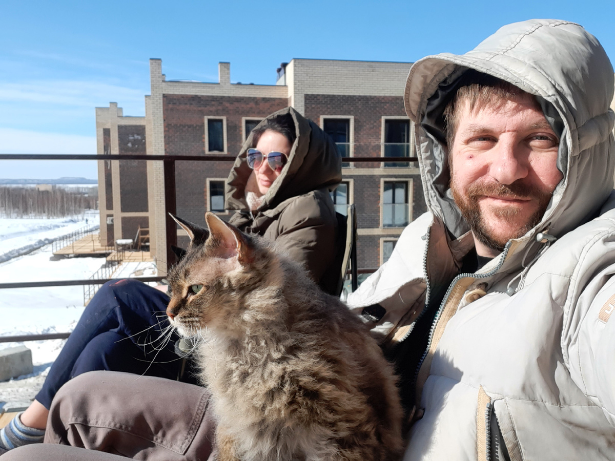 Челябинская область. 3 кота. Работа! Квартира с террасой!