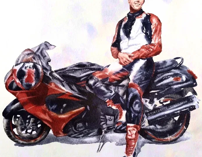 В Калининграде байкер помог не погибнуть в ДТП таксисту и его пассажиру