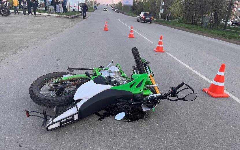    Мотоциклист сбил перебегавшую дорогу девочку в Сарапуле