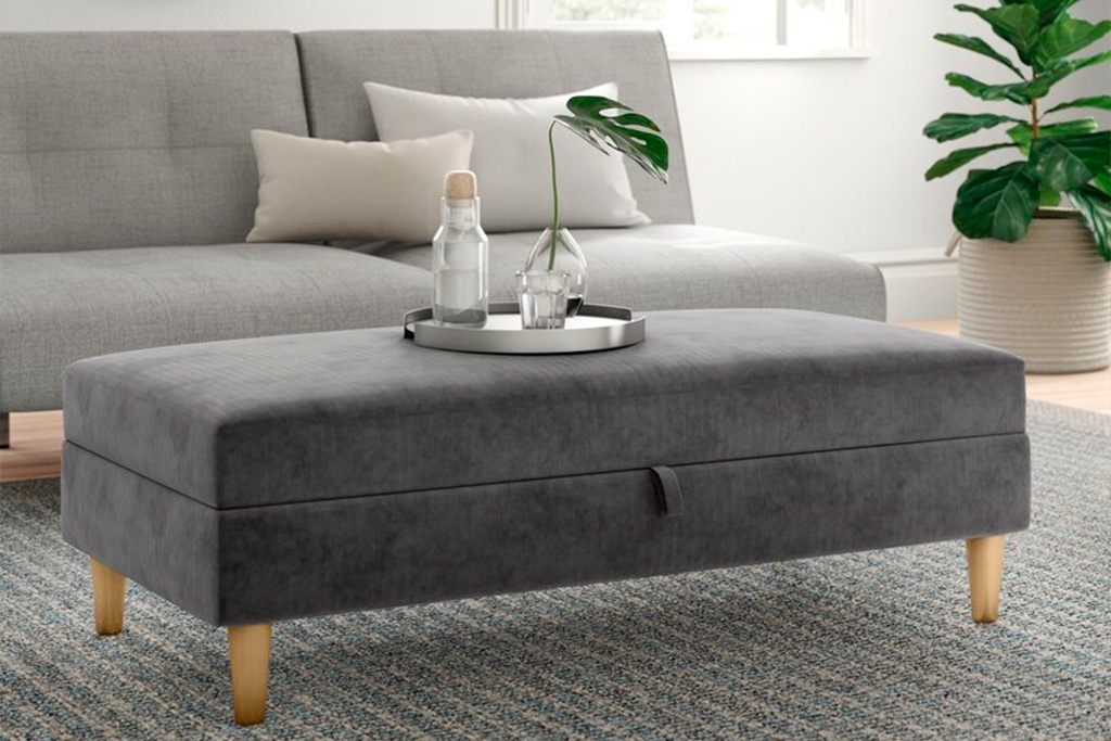 Пуфик с местом для хранения