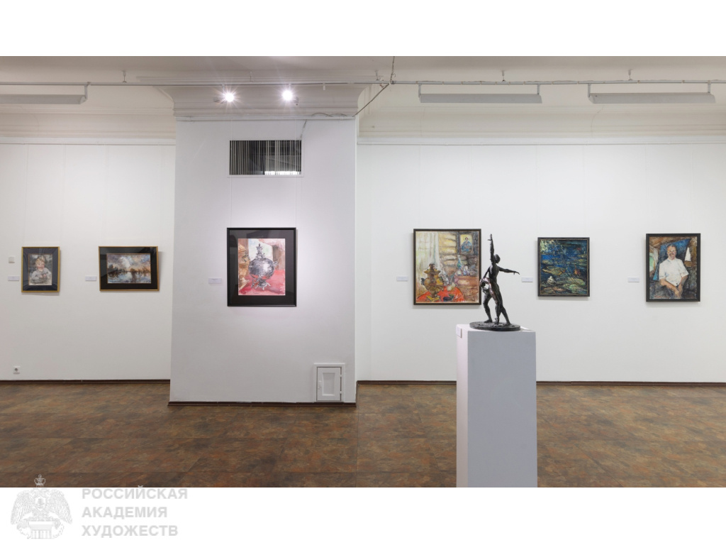 Экспозиция выставки «Владимир Васильев. Отражения» в МВК РАХ Галерее искусств Зураба Церетели. Фоторепортаж: Виктор Берёзкин, пресс-служба РАХ.