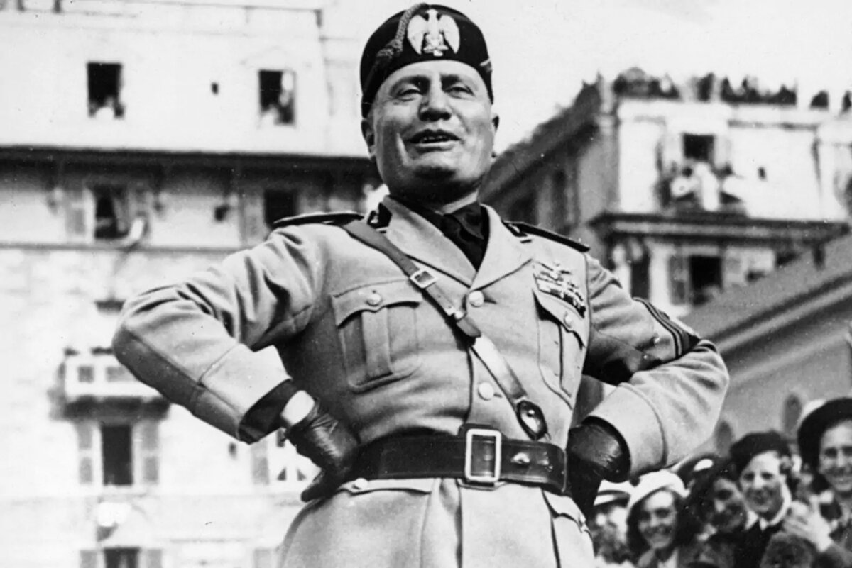 самый известный фашист в истории — Бенито Муссолини