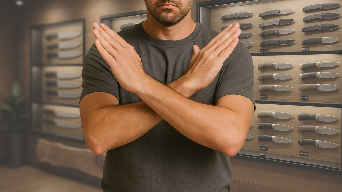 не носи эти ножи!