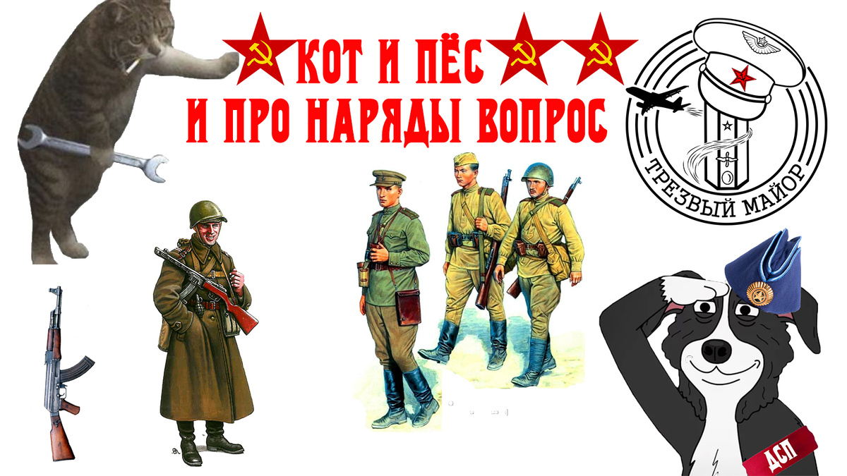 Кот и пёс, и про наряды вопрос