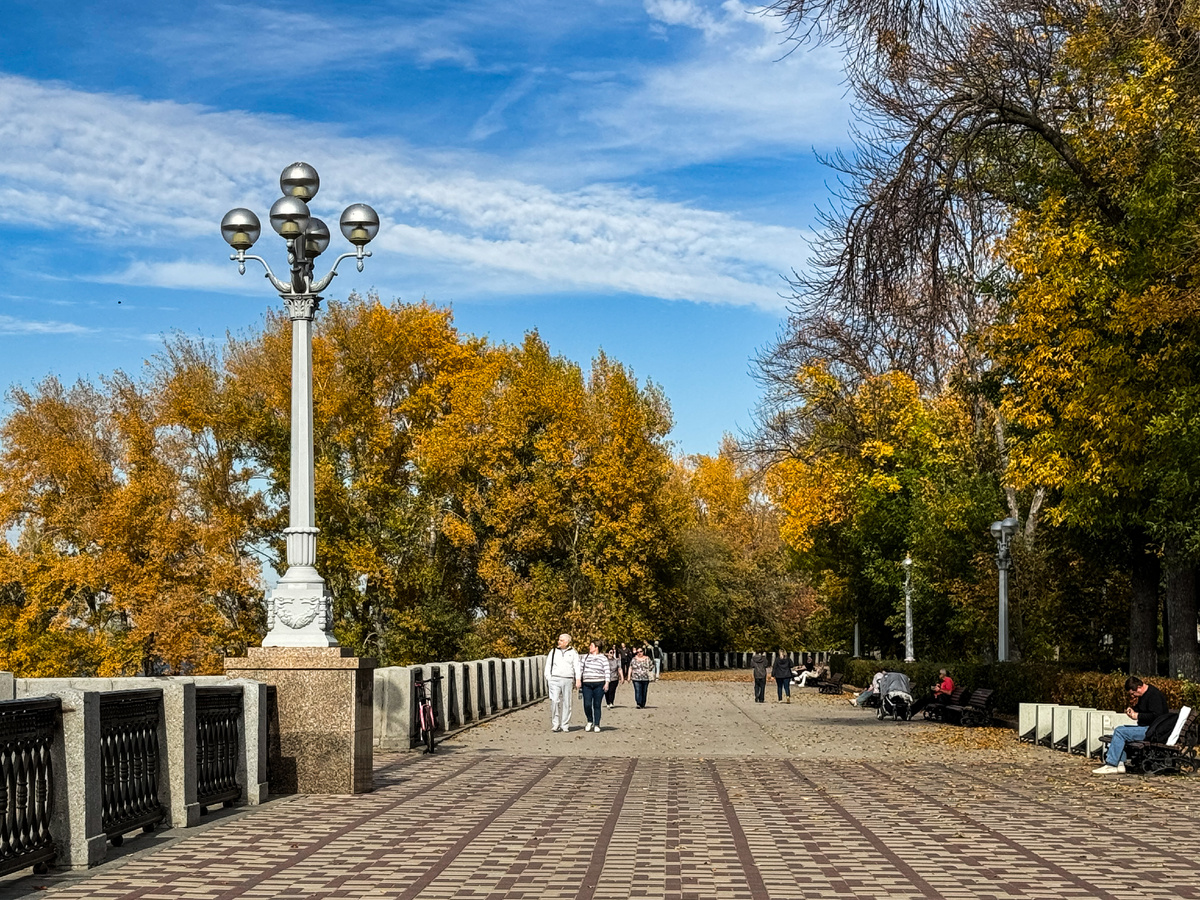 Самарская набережная. Фото автора
