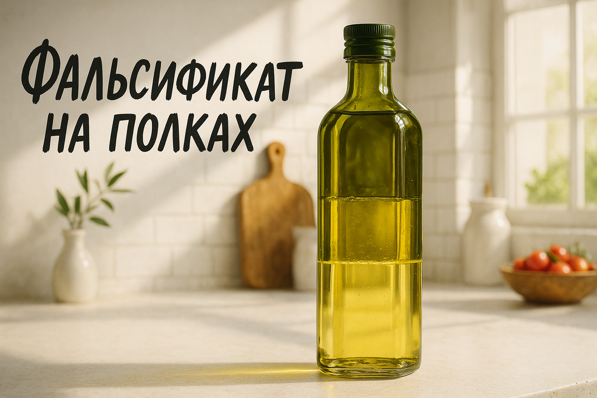 70% оливкового масла в наших магазах - фальшивка!