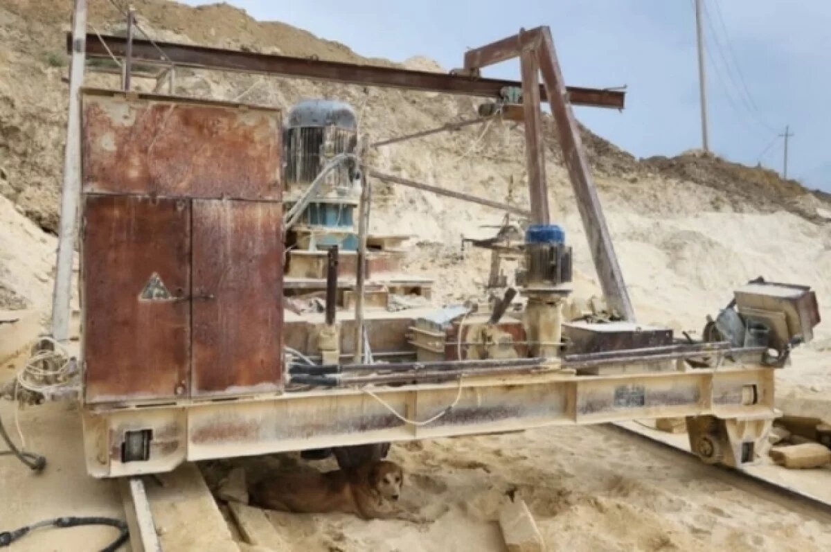    В Дербентском районе Дагестана незаконно добыли известняк на 7 млн рублей