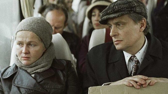 Кадр из фильма "Осенний марафон"