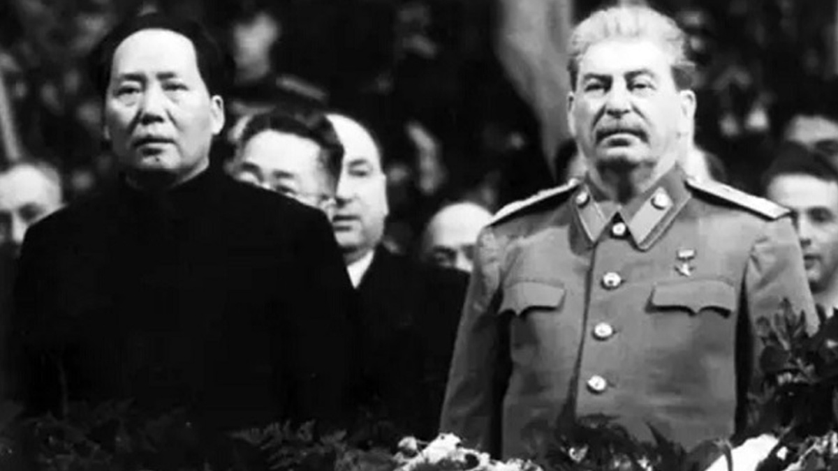 Мао Цзэдун и Сталин