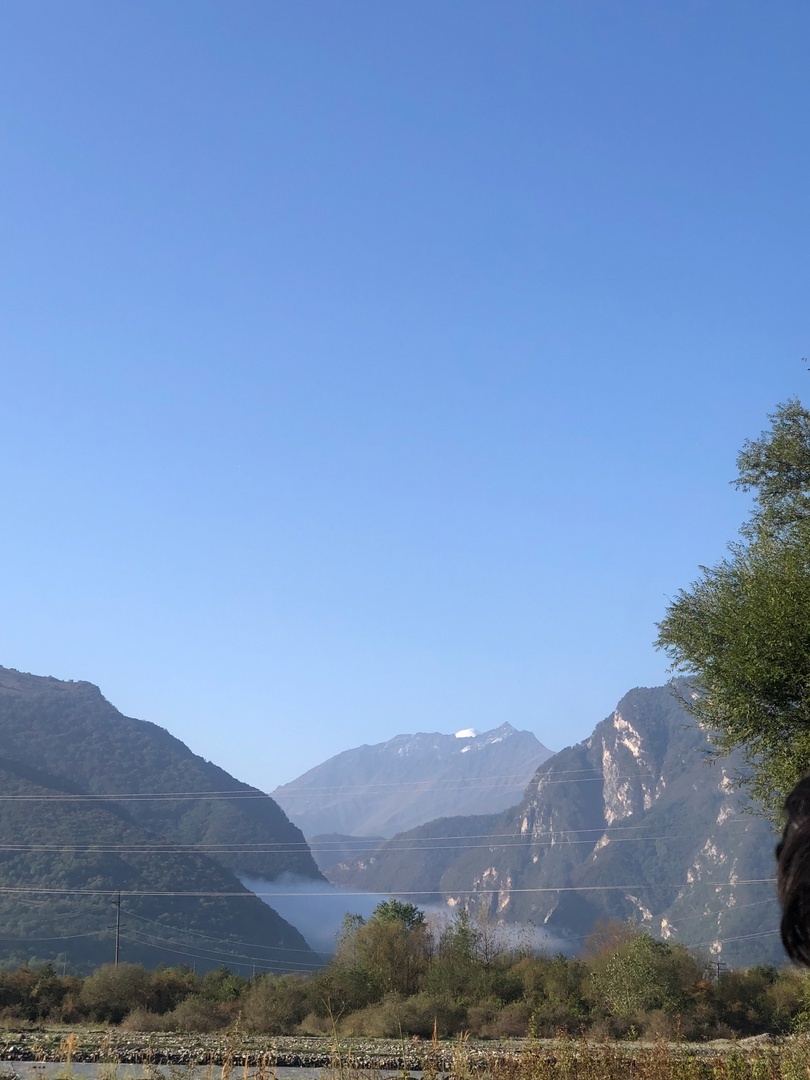 Недалеко от границы Владикавказа и Грузии