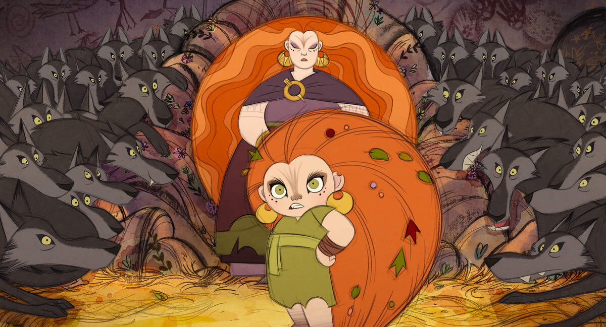 Кадр фильма «Легенда о волках» // Cartoon Saloon