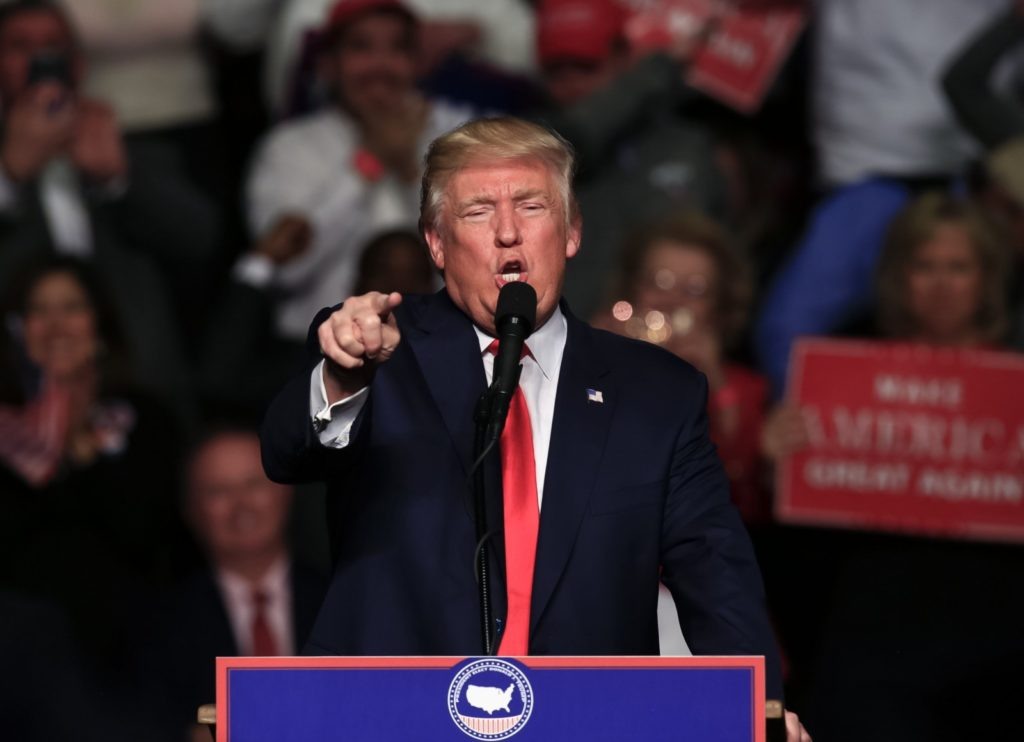    Президент США Дональд Трамп. Кейтлин Оукс / РИА Новости