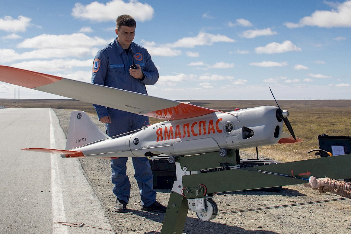   Дрон «Ямалспас»
