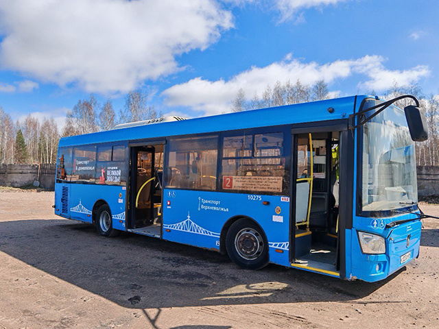 В Тверской области к празднику Победы украсили автобусы