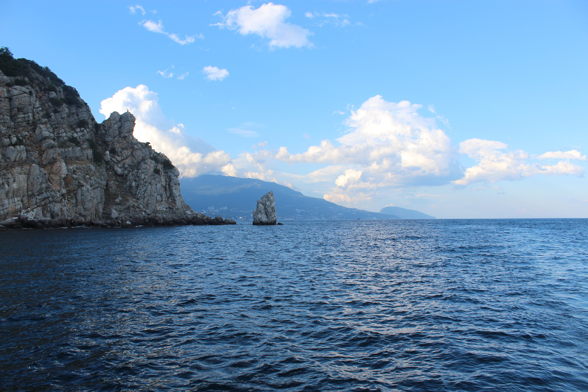 Скала Парус, Крым