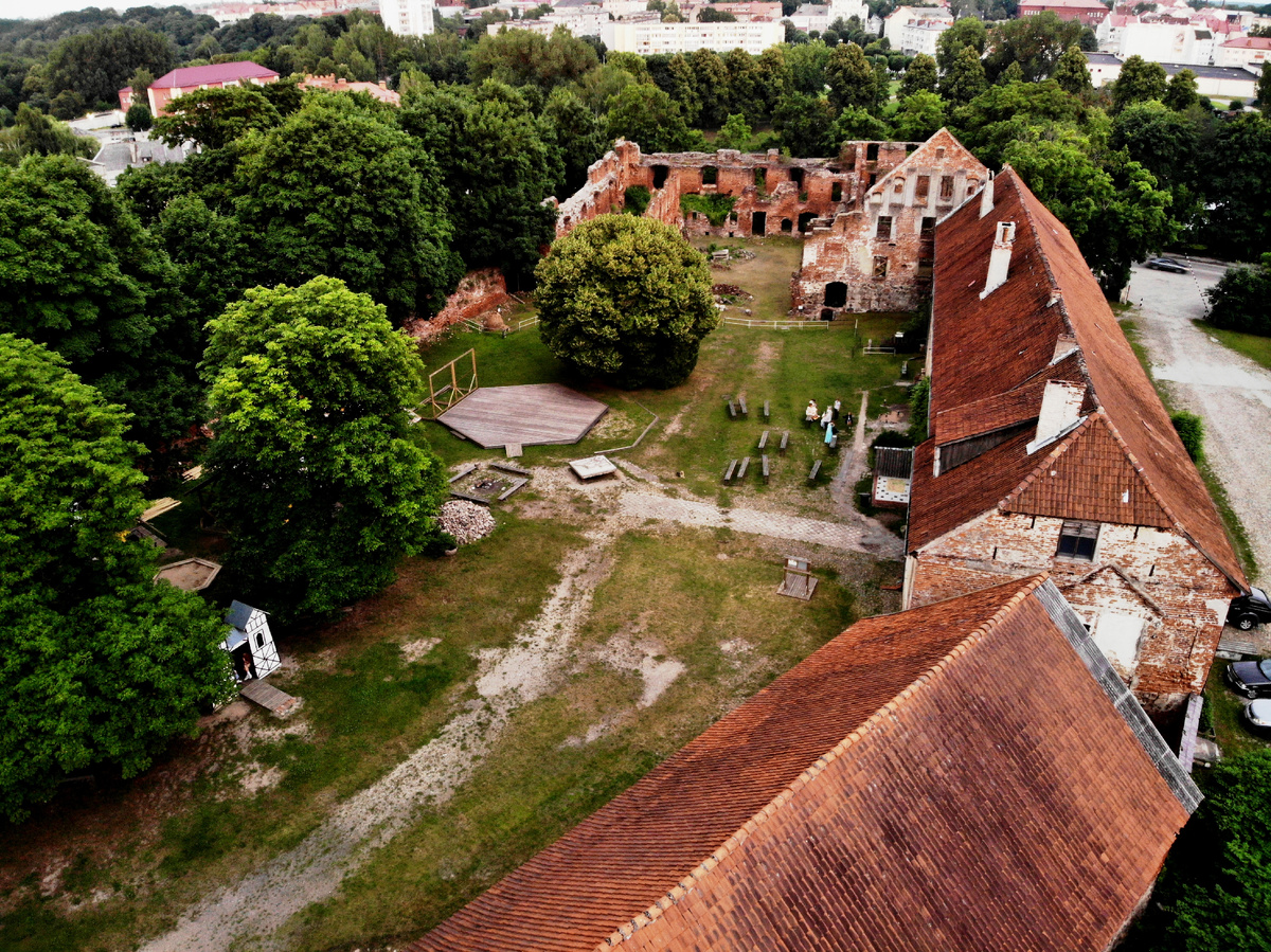 Остатки замка Инстербург