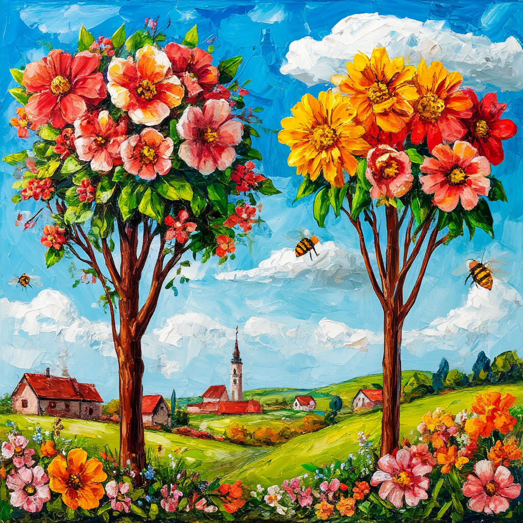 Весна, мир, труд, пчёлы!