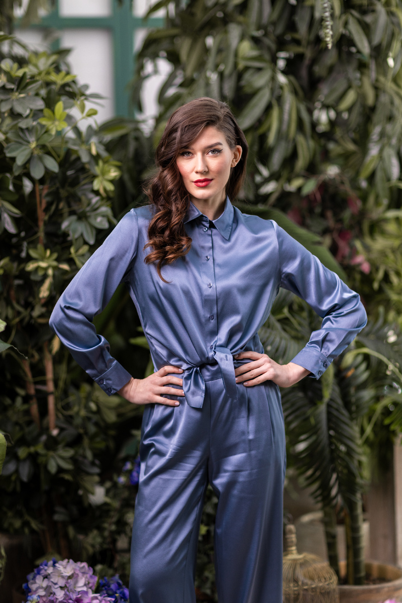 Шелковый комплект «Сабрина» от KHAN.CASHMERE