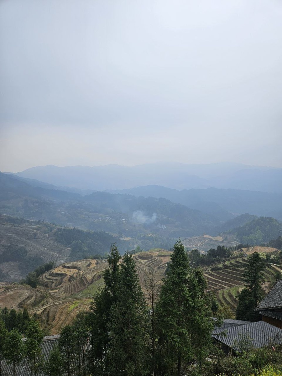 Террасы Лунцзи. Фото автора.